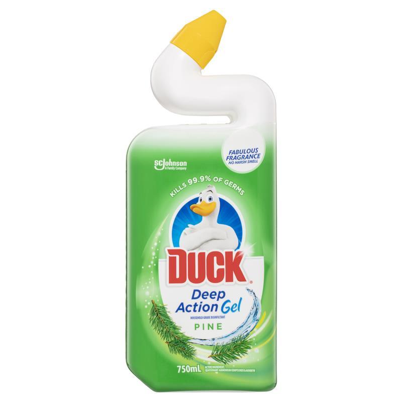 Duck Deep Action Gel Pine Toilet Cleaner 750ml