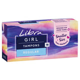 Libra Girl 16 Regular Tampons