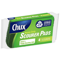 Chux Heavy Duty Scourer Pads 4 Scourers