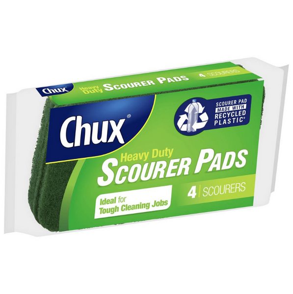Chux Heavy Duty Scourer Pads 4 Scourers