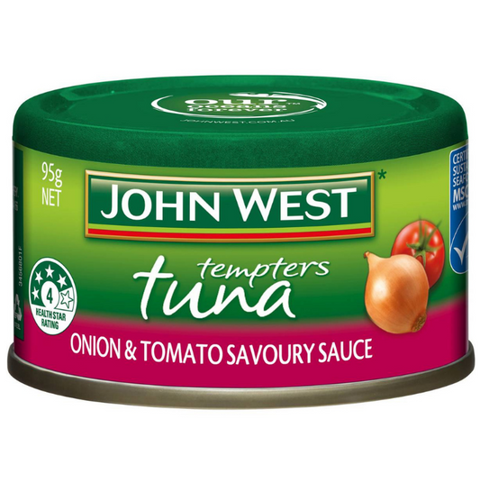 John West Tuna Onion & Tomato Savoury Sauce 95g