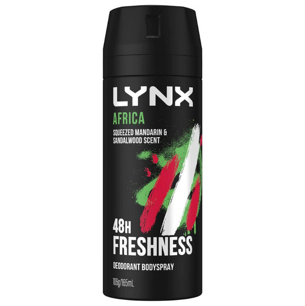 Lynx Africa 48H Freshness Deodorant Bodyspray 165ml