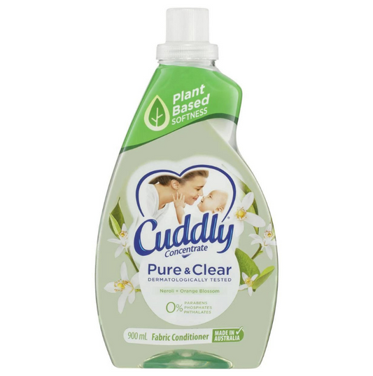 Cuddly Pure & Clear Neroli + Orange Blossom Fabric Conditioner 900ml