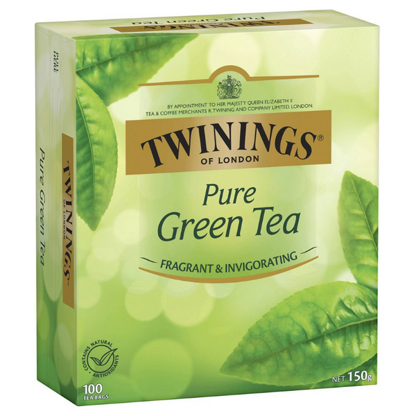 Twinings Pure Green Tea 100 Tea Bags