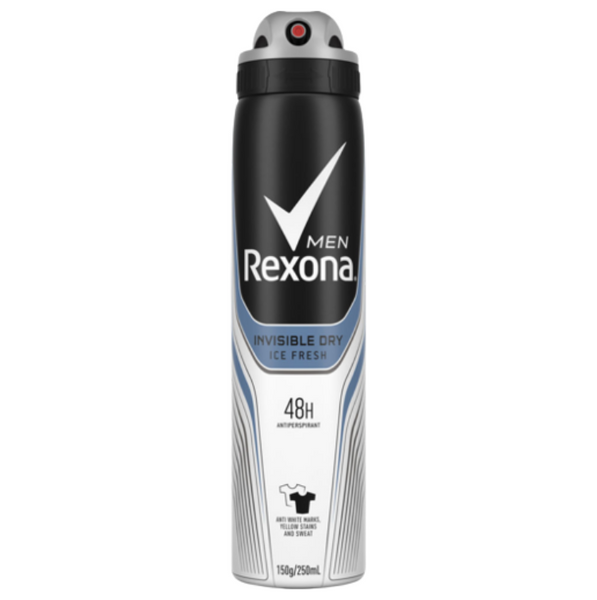 Rexona Men Spray Invisible Dry Ice Fresh 250ml