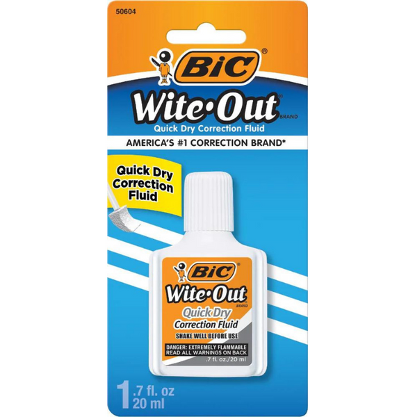 Bic Wite Out Correction 20ml