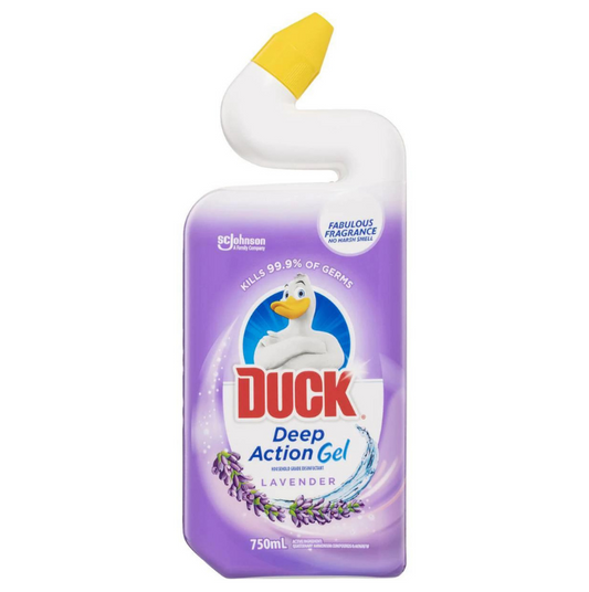 Duck Deep Action Gel Lavender Toilet Cleaner 750ml