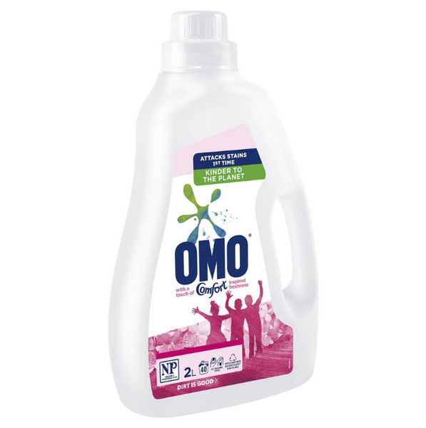 Omo With A Touch Of Comfort Laundry Liquid 2L