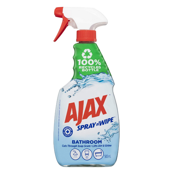 Ajax Spray N' Wipe Bathroom 500ml