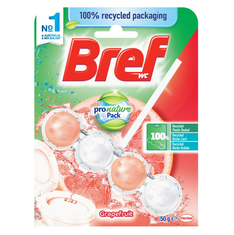 Bref Toilet Cage Grapefruit 50g