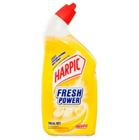 Harpic Fresh Power Sparkling Citrus Toilet Cleaner 700ml