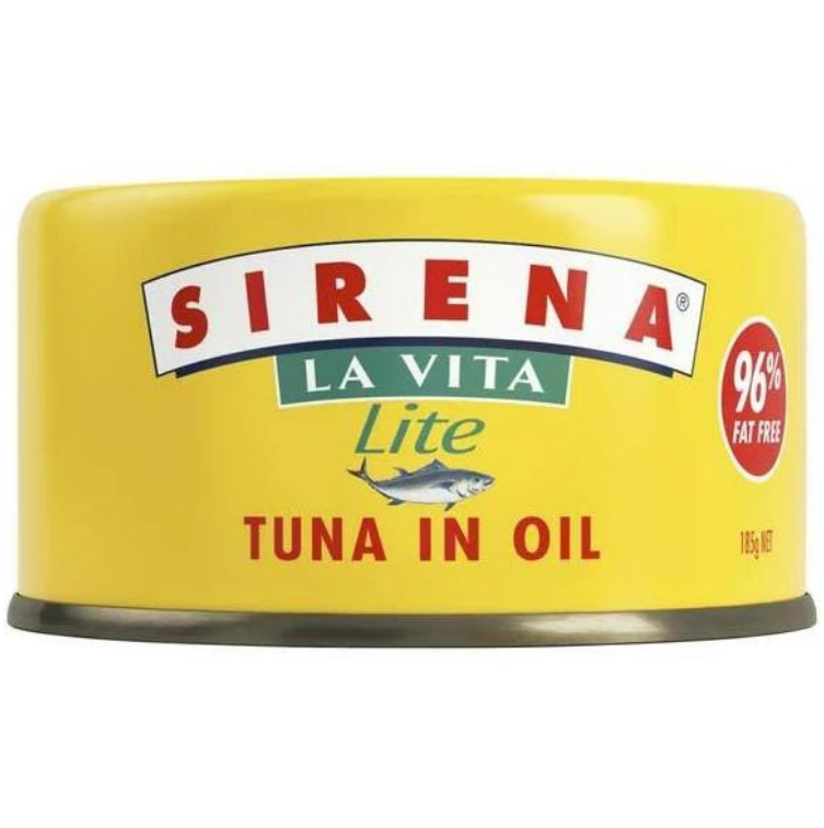 Sirena La Vita Lite Tuna In Oil 185g