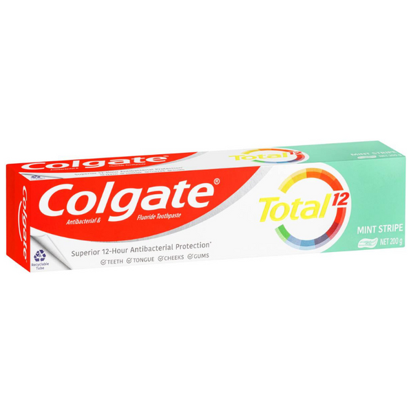 Colgate Toothpaste Total Mint Stripe 200g