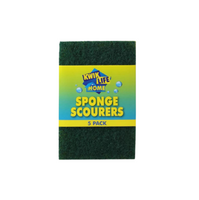 Kwik Life Home Sponge Scourers 5 Pack 9cm x 13cm