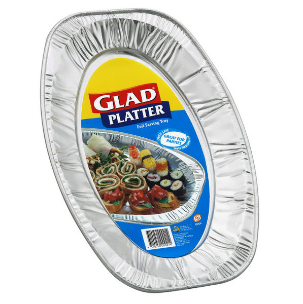 Glad Platter Foil Serving Tray 42cm X 28cm