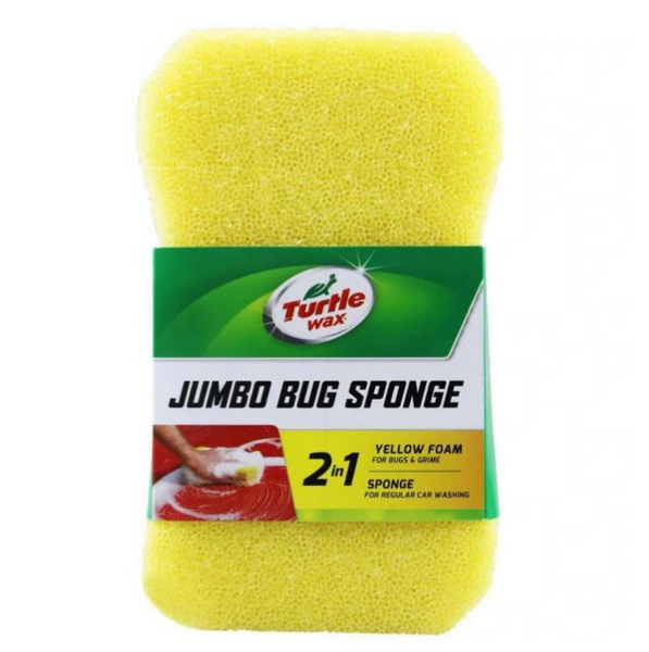 Turtle Wax 2in1 Jumbo Bug Sponge For Car Washing