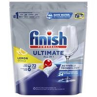 Finish Powerball Ultimate All In 1 Lemon Sparkle 72 Tabs