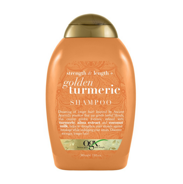 Ogx Strength & Length + Golden Turmeric Shampoo 385ml