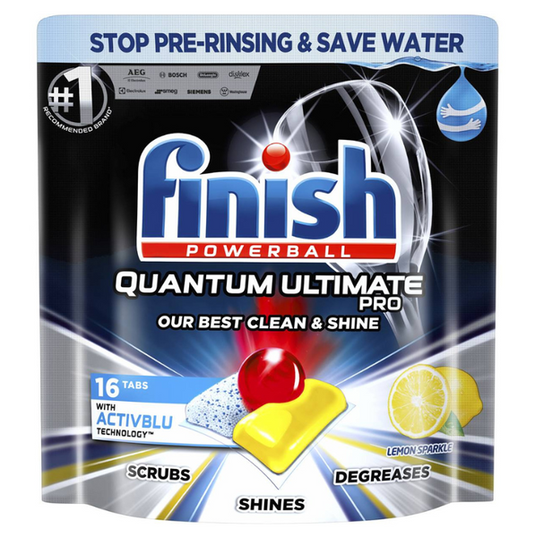 Finish Powerball Quantum Ultimate Pro Lemon Sparkle 16 Tabs