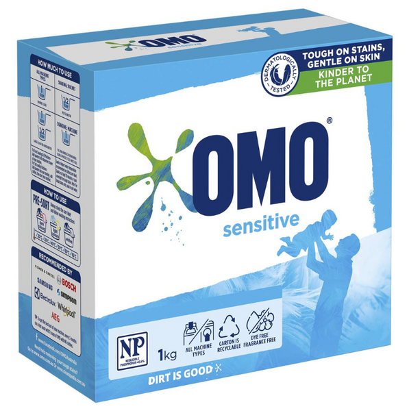 Omo Bio Sensitive Omo Laundry Powder Sensitive 1kg – JWN Shop