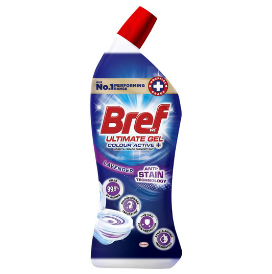 Bref 10 x Effect Toilet Gel Lavender 450ml