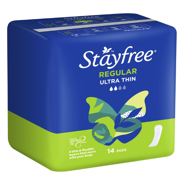 Stayfree Ultra Thin Regular 14 Pads