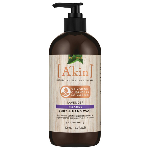 A'kin Lavender Relaxing Body & Hand Wash 500ml