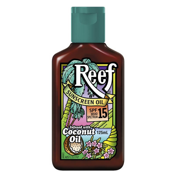 Reef Sunscreen Oil Infused With Coconut Oil SPF 15 125ml