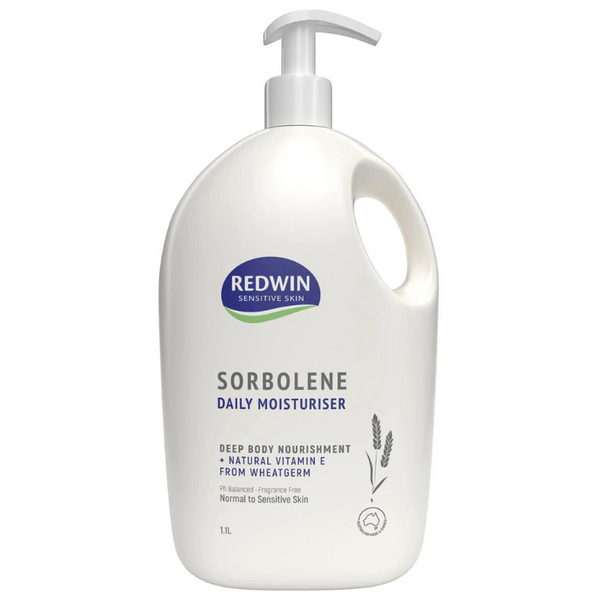 Redwin Sorbolene Daily Moisturiser Normal To Sensitive Skin 1L