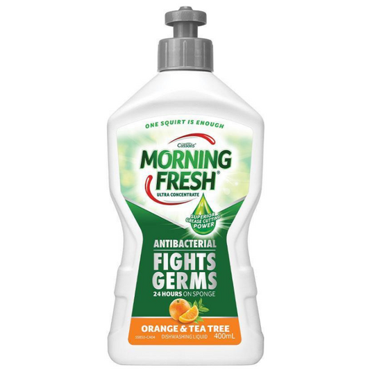 Morning Fresh Dishwashing Liquid Antibacterial Orange & Tea Tree 400ml