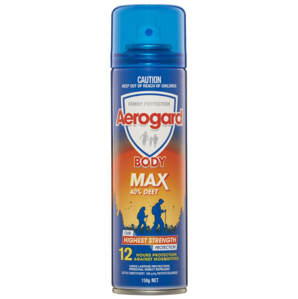 Aerogard Body Max 40% Deet Personal Insect Repellent 150g