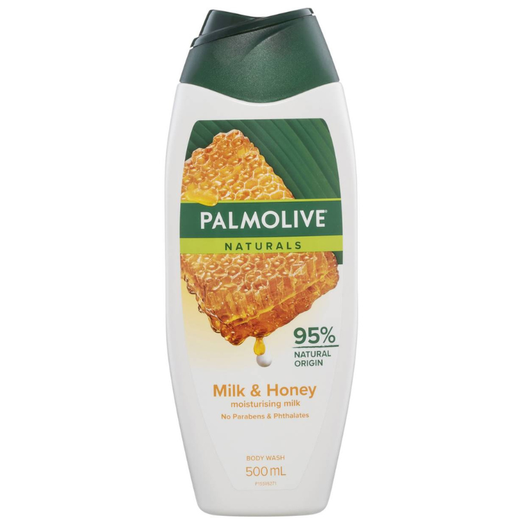 Palmolive Naturals Milk & Honey Body Wash 500ml