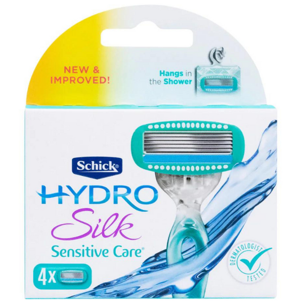 Schick Hydro Silk Sensitive Care Blades 4 Pack