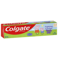 Colgate Toothpaste Peppa Pig Mint Gel 2-5 Years 80g
