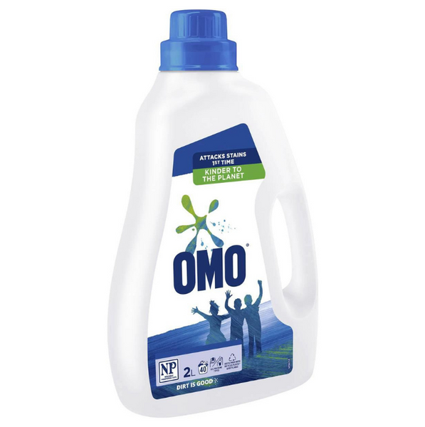 Omo Attacks Stains 1st Time Laundry Liquid 2L