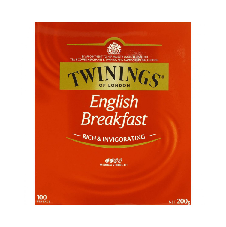 Twinings English Breakfast 100 Tea Bags