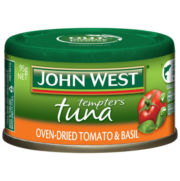 John West Tuna Oven-Dried Tomato & Basil 95g