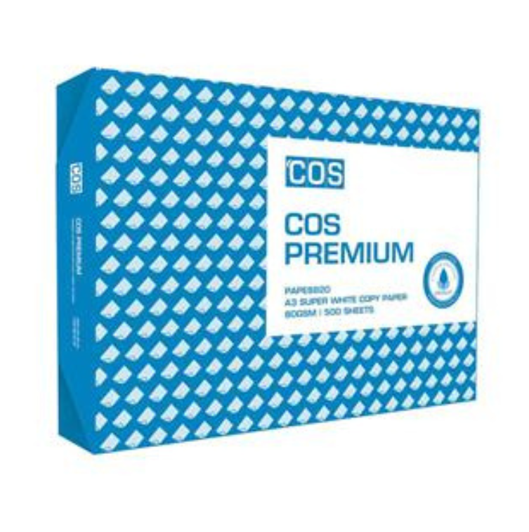 Purchase Cos Premium A4 Super White Copy Paper 80Gsm 500 Sheets Online ...
