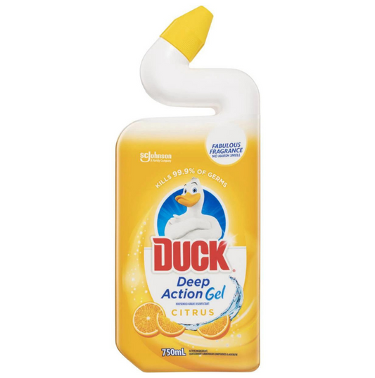 Duck Deep Action Gel Citrus Toilet Cleaner 750ml