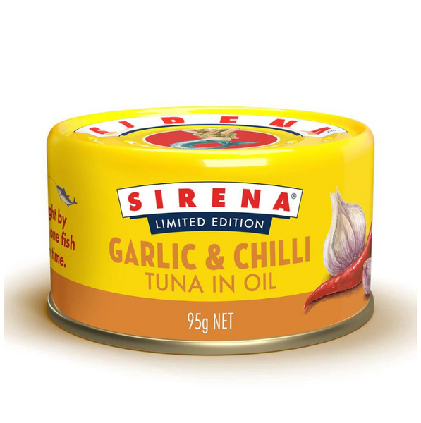 Sirena Garlic & Chilli Tuna In Oil 95g