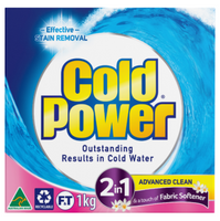 Cold Power 2in1 Advanced Clean & A Touch Of Fabric Softener 1kg
