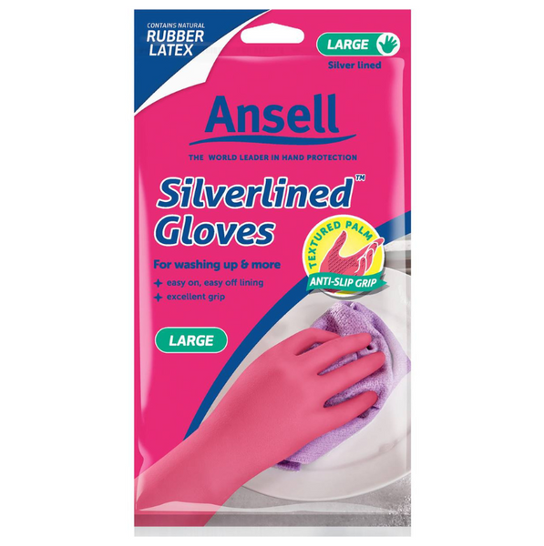 Vileda Ansell Silverlined Gloves Large