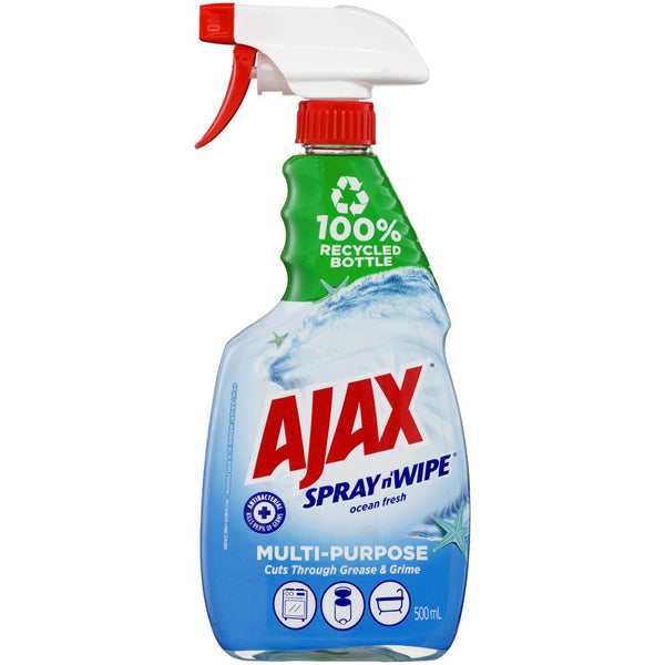 Ajax Spray N' Wipe Ocean Fresh 500ml