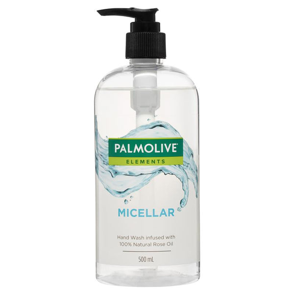 Palmolive Elements Micellar Hand Wash Infused With 100% Natural Rose Oil 500ml