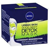 Nivea Urban Skin Good Night Detox Mask 50ml