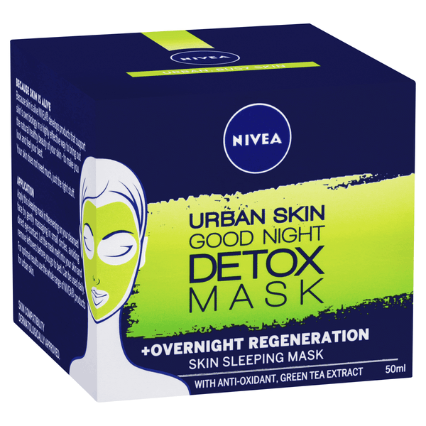 Nivea Urban Skin Good Night Detox Mask 50ml