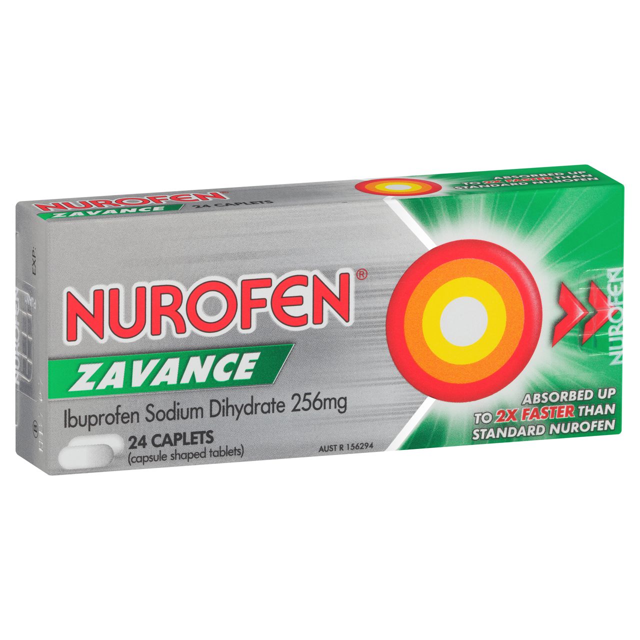 Nurofen Zavance Caplets 24 Pack