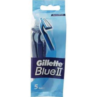 Gillette Blue II Sensitive Disposable 5 Razors