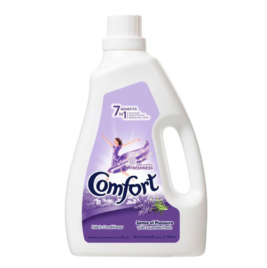 Comfort Fabric Conditioner 7 In 1 Sense Of Pleasure With Lavender Fresh 2l