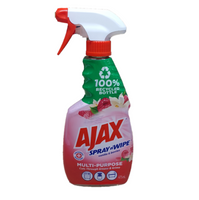 Ajax Spray N' Wipe Divine Vanilla & Berries 475ml